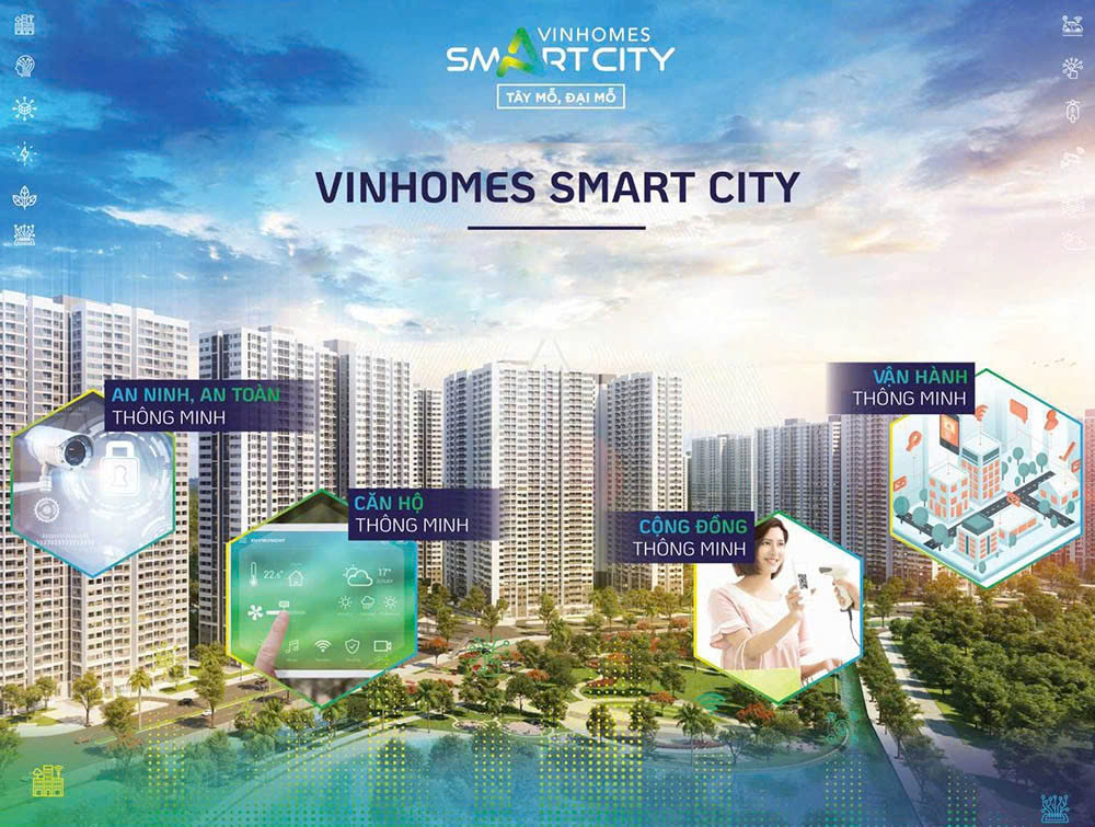 Dự án Vinhomes Smart City – Thành phố thông minh đẳng cấp quốc tế tại phía Tây Hà Nội